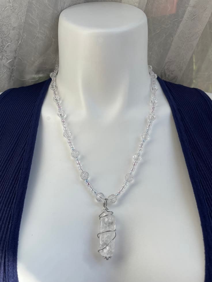 Clear Quartz Necklace