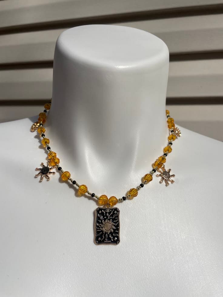 Sun Tarot Necklace
