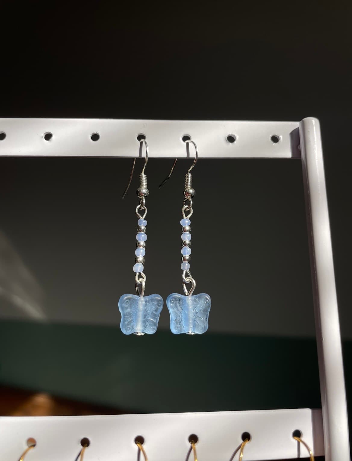 Winter Butterfly Earrings