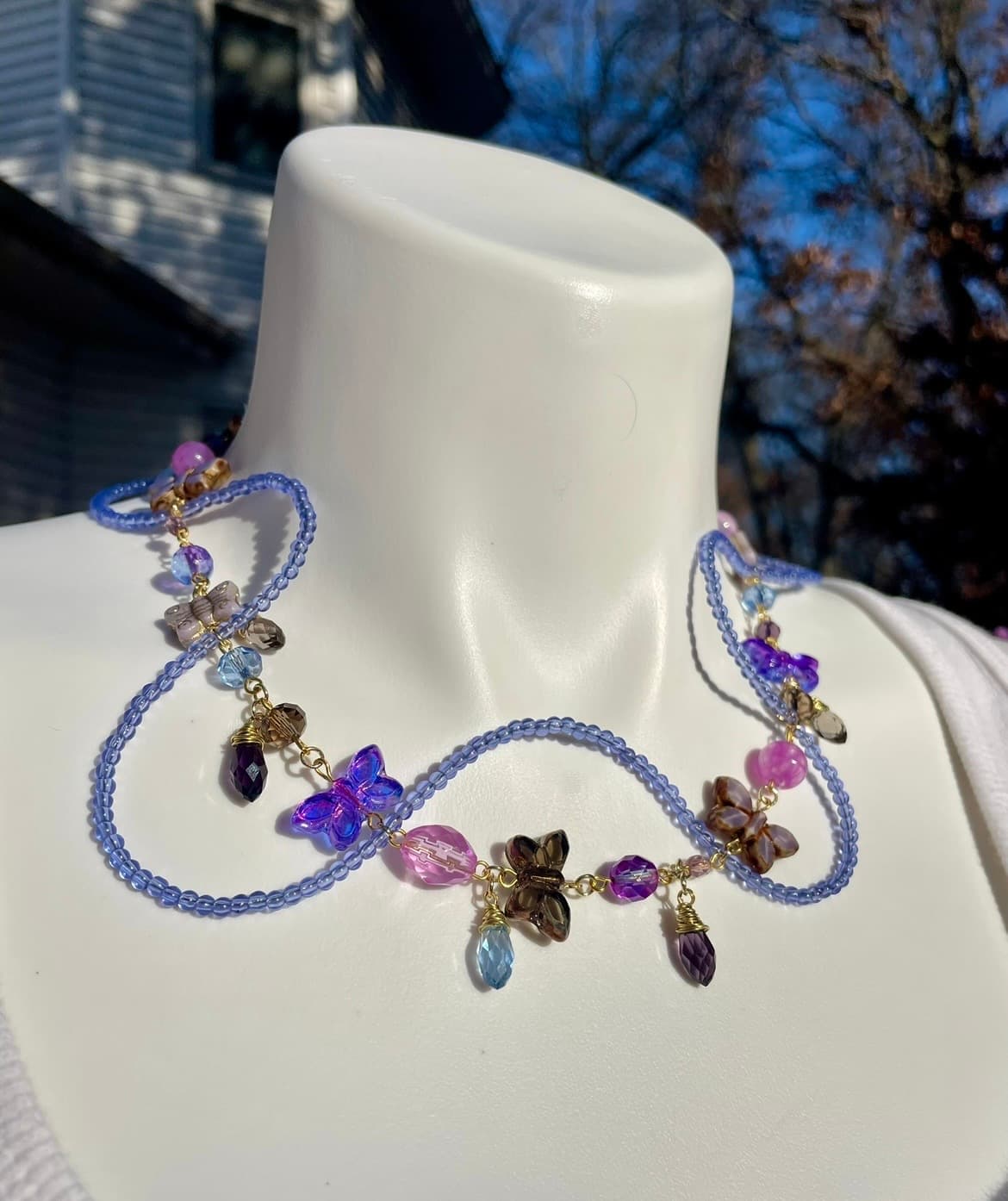Whimsy Butterfly Necklace