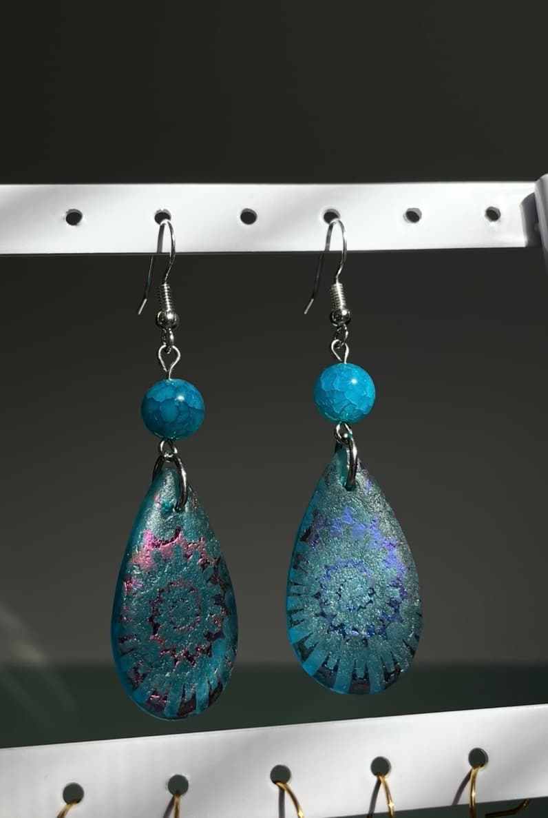 Czech Glass Portal Earrings