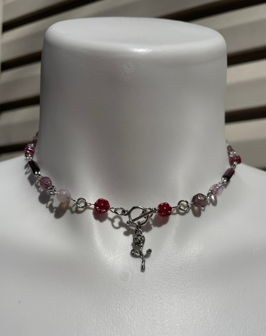Dusty Rose Necklace