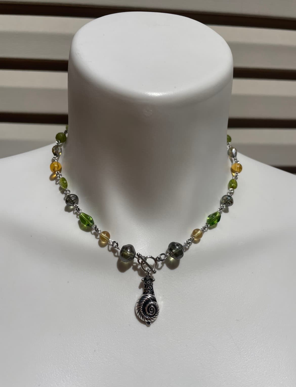 Forest Snail Necklace