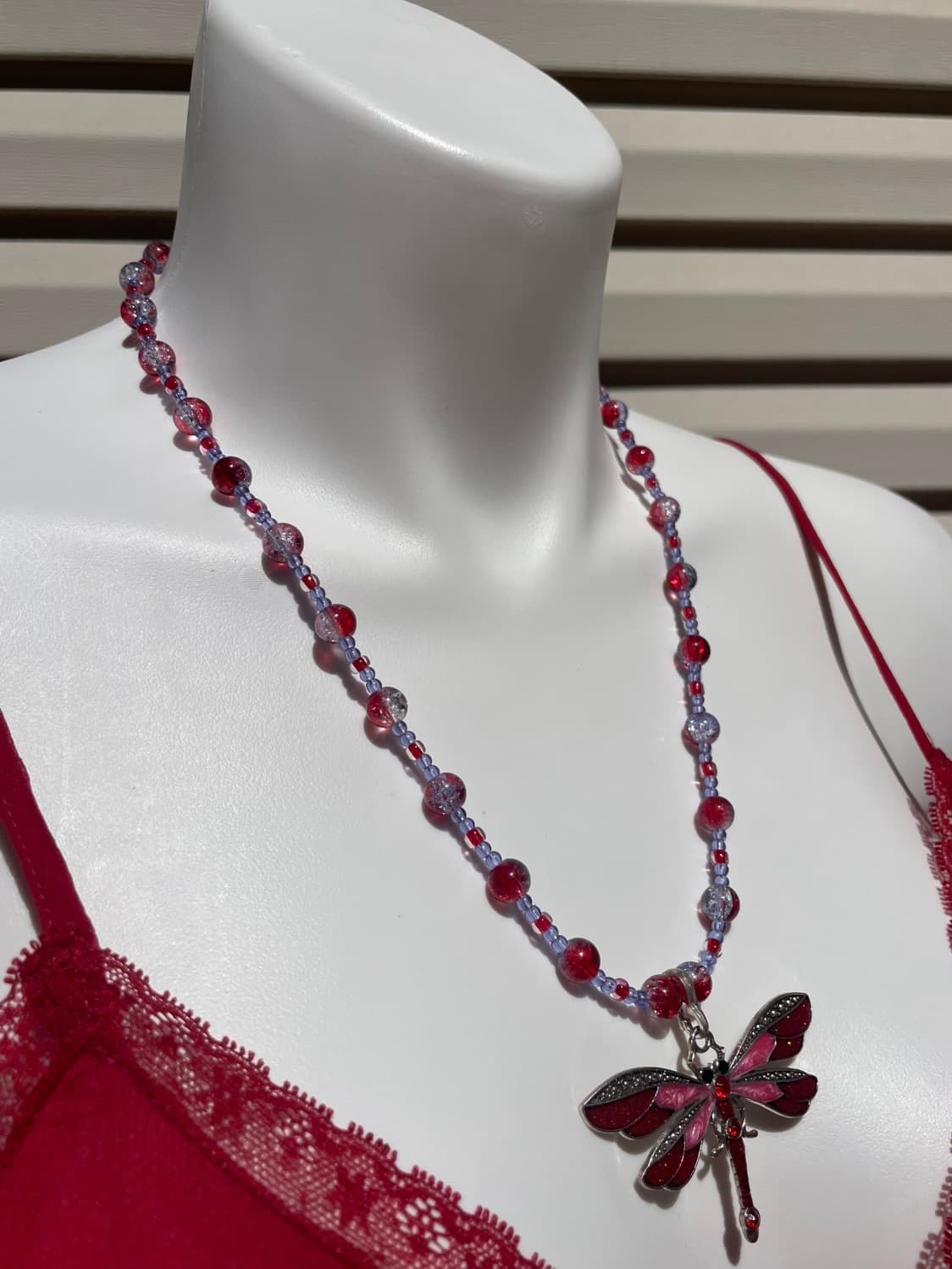 Firefly Necklace detail 2
