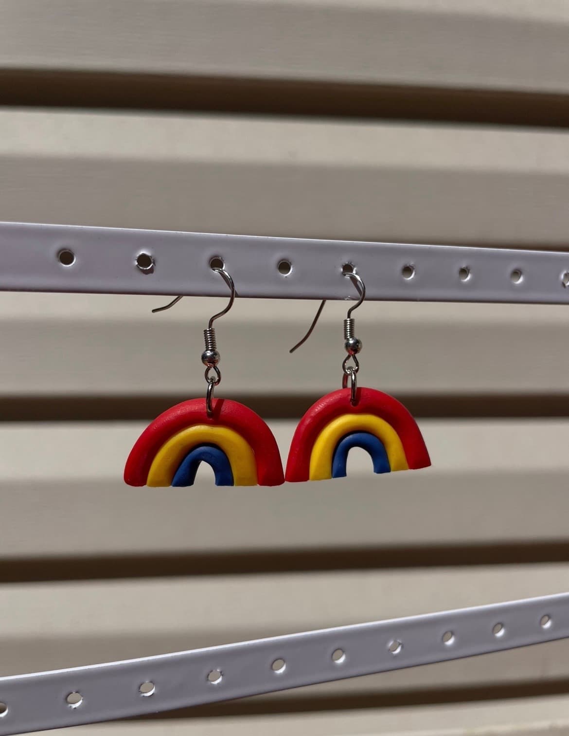 Clay Rainbow Earrings