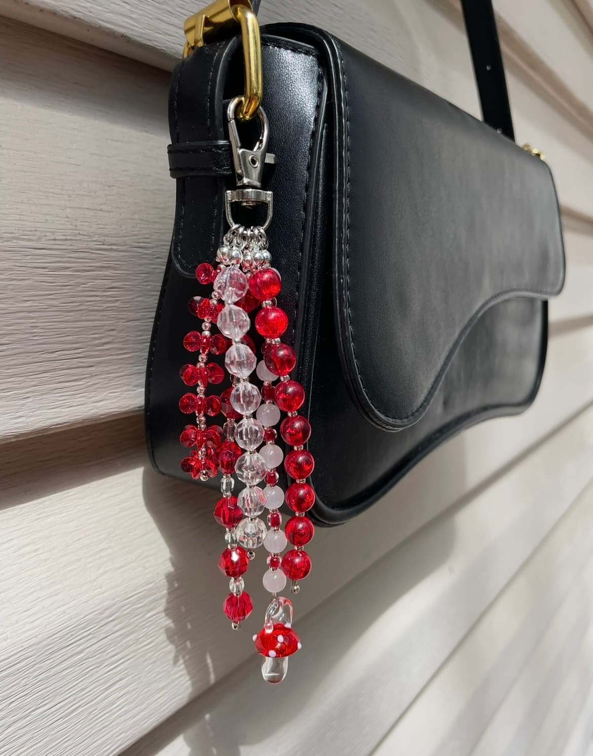Red Mushroom Keychain
