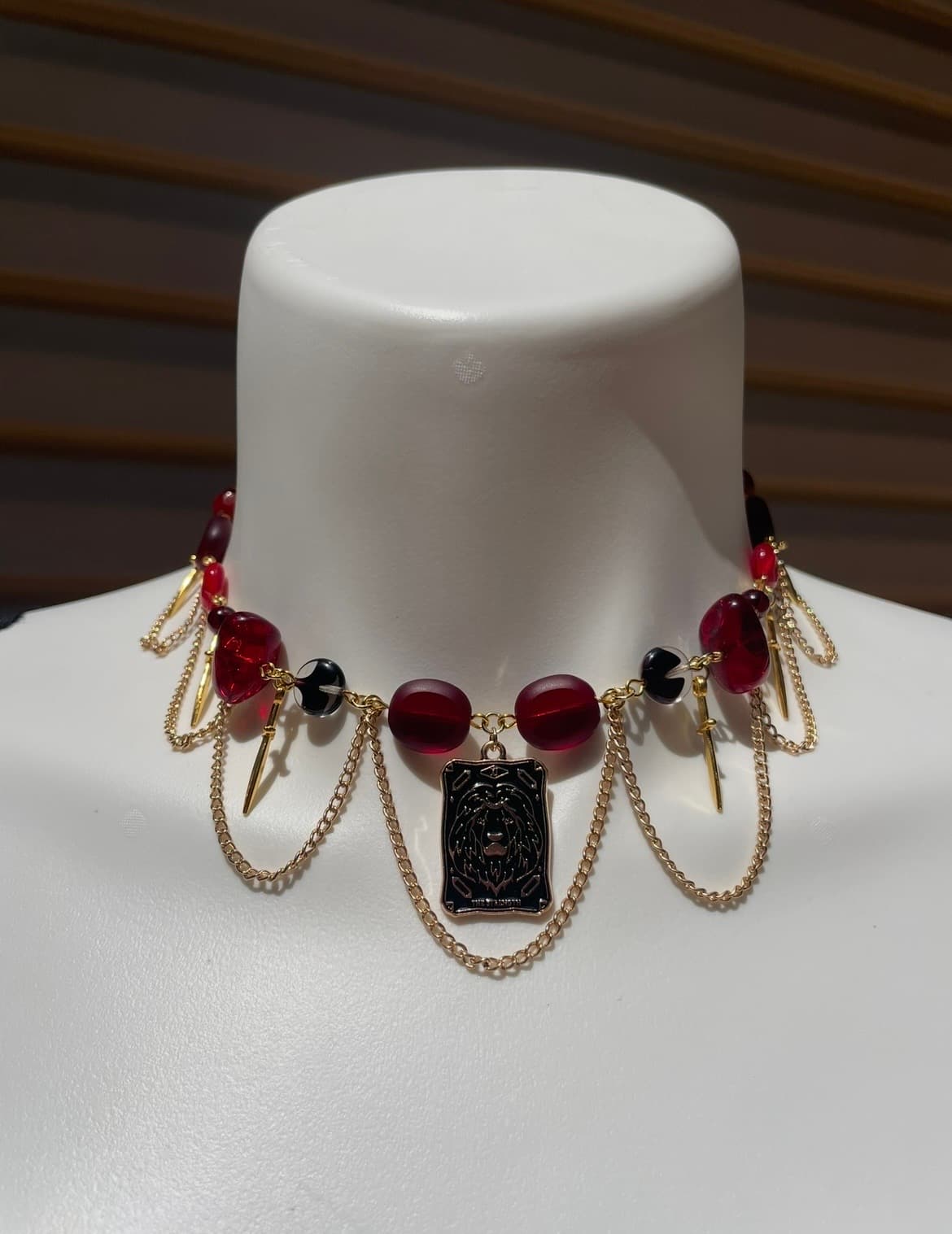 Strength Tarot Necklace
