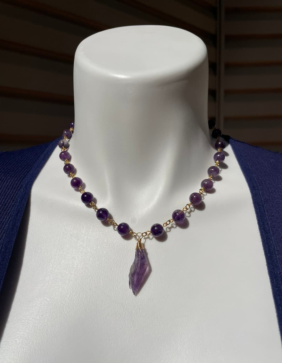All Around Amethyst Necklace